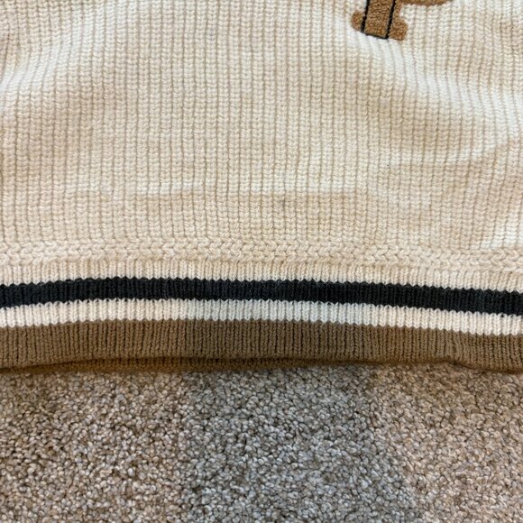 Zara Kids Baby Knit Sweater size 12-18 Months Cream - Picture 4 of 8